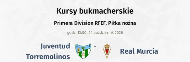Juventud Torremolinos - Real Murcia kursy bukmacherskie