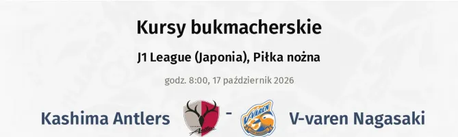 Kashima - V-varen Nagasaki kursy bukmacherskie