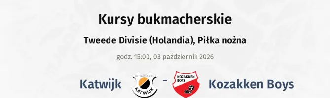 Katwijk - Kozakken Boys kursy bukmacherskie