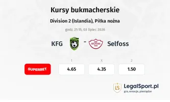 KFG - Selfoss kursy bukmacherskie