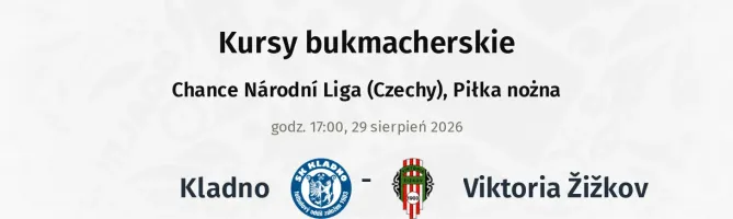 Kladno - Viktoria Žižkov kursy bukmacherskie