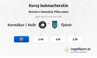 Kormákur / Hvöt - Fjolnir kursy bukmacherskie