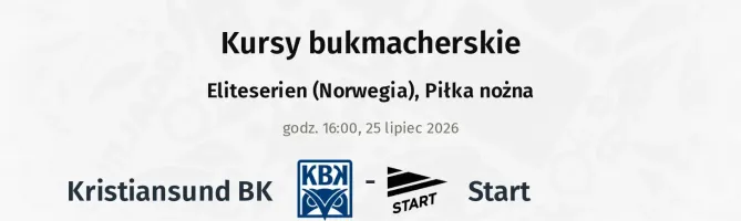 Kristiansund BK - Start kursy bukmacherskie