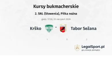 Krško - Tabor Sežana kursy bukmacherskie