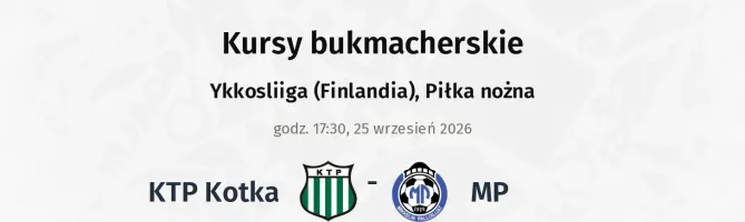 KTP Kotka - MP kursy bukmacherskie