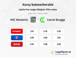 KVC Westerlo - Cercle Brugge kursy bukmacherskie