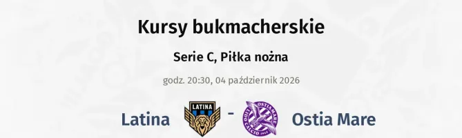 Latina - Ostia Mare kursy bukmacherskie