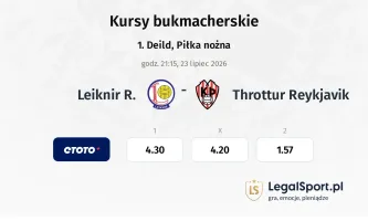 Leiknir R. - Throttur Reykjavik kursy bukmacherskie