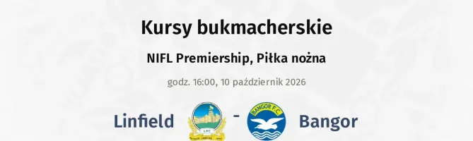 Linfield - Bangor kursy bukmacherskie