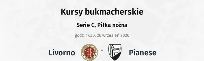 Livorno - Pianese kursy bukmacherskie