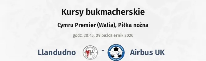 Llandudno - Airbus UK kursy bukmacherskie
