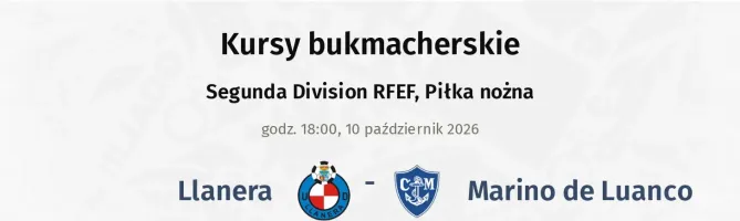 Llanera - Marino de Luanco kursy bukmacherskie