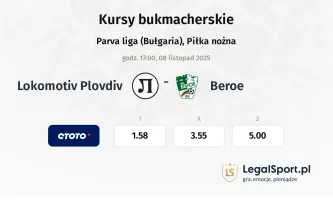 Lokomotiv Plovdiv - Beroe kursy bukmacherskie