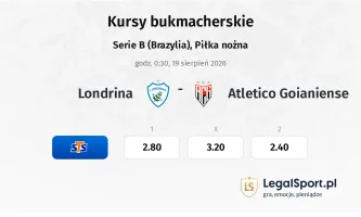 Londrina - Atletico Goianiense kursy bukmacherskie