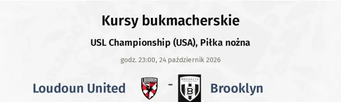 Loudoun United - Brooklyn kursy bukmacherskie