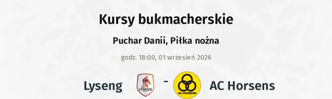 Lyseng - AC Horsens kursy bukmacherskie