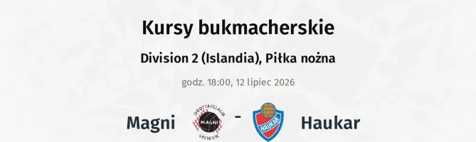 Magni - Haukar kursy bukmacherskie