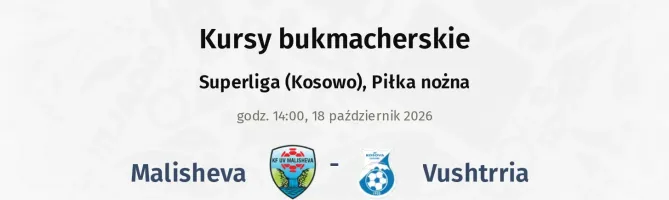 Malisheva - Vushtrria kursy bukmacherskie