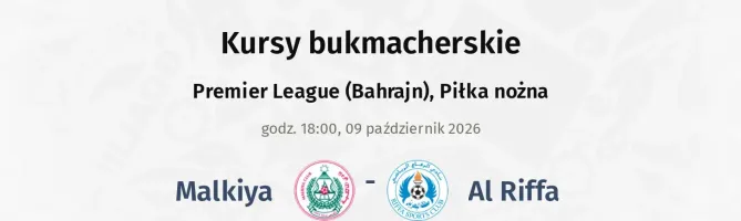 Malkiya - Al Riffa kursy bukmacherskie