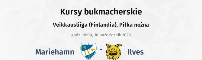 Mariehamn - Ilves kursy bukmacherskie