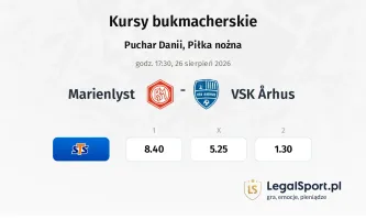 Marienlyst - VSK Århus kursy bukmacherskie