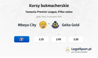 Mbeya City - Geita Gold kursy bukmacherskie