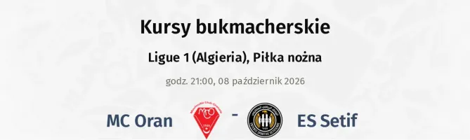 MC Oran - ES Setif kursy bukmacherskie