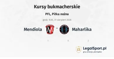 Mendiola - Maharlika kursy bukmacherskie
