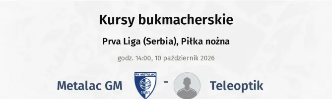 Metalac GM - Teleoptik kursy bukmacherskie