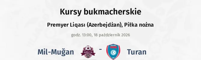Mil-Muğan - Turan kursy bukmacherskie