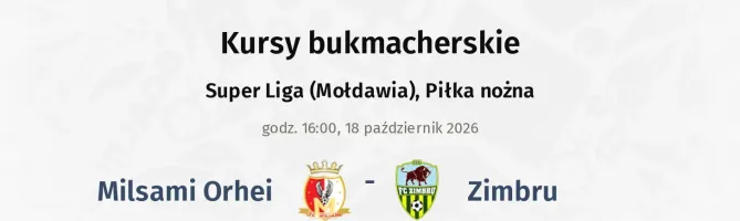 Milsami Orhei - Zimbru kursy bukmacherskie