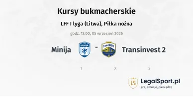 Minija - Transinvest 2 kursy bukmacherskie
