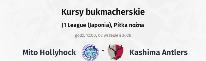 Mito Hollyhock - Kashima kursy bukmacherskie