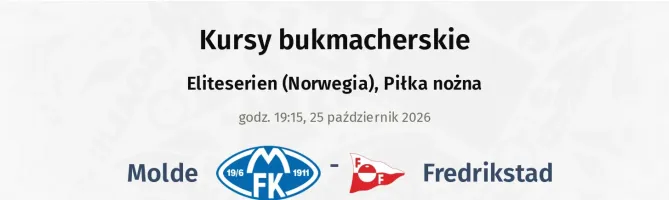 Molde - Fredrikstad kursy bukmacherskie