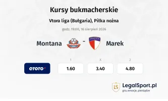 Montana - Marek kursy bukmacherskie