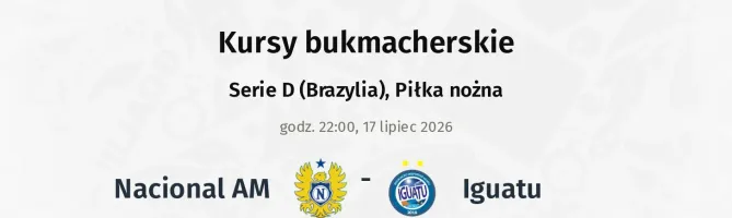 Nacional AM - Iguatu kursy bukmacherskie