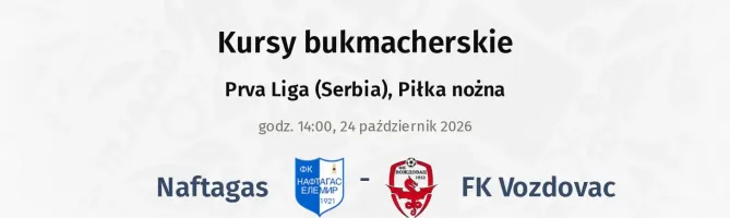 Naftagas - FK Vozdovac kursy bukmacherskie