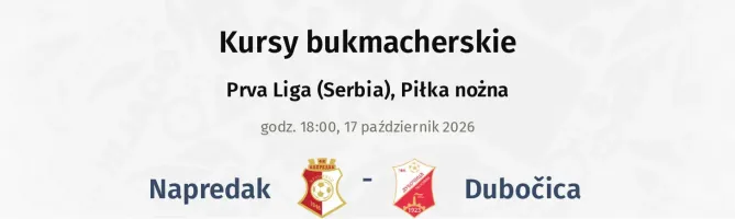 Napredak - Dubočica kursy bukmacherskie
