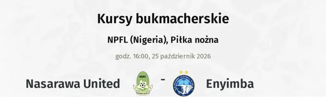 Nasarawa United - Enyimba kursy bukmacherskie