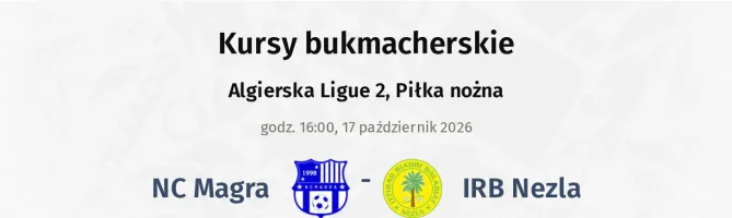 NC Magra - IRB Nezla kursy bukmacherskie