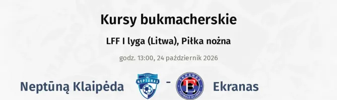 Neptūną Klaipėda - Ekranas kursy bukmacherskie