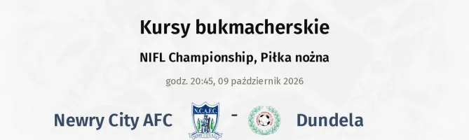 Newry City AFC - Dundela kursy bukmacherskie