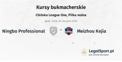 Ningbo Professional - Meizhou Kejia kursy bukmacherskie