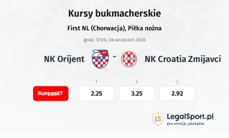 NK Orijent - NK Croatia Zmijavci kursy bukmacherskie
