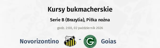 Novorizontino - Goias kursy bukmacherskie