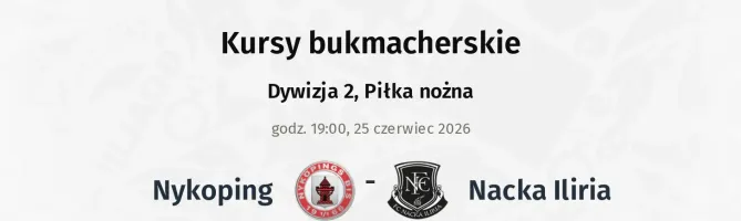 Nyköping - Nacka Iliria kursy bukmacherskie