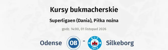 Odense - Silkeborg kursy bukmacherskie