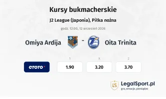 Omiya Ardija - Oita Trinita kursy bukmacherskie