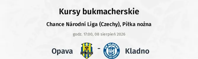 Opava - Kladno kursy bukmacherskie
