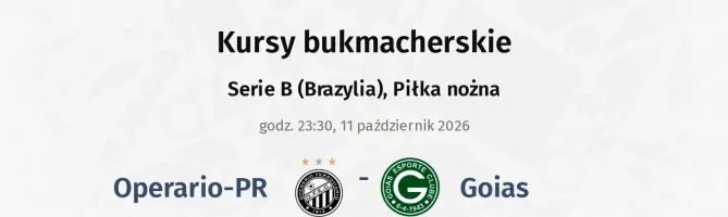 Operario-PR - Goias kursy bukmacherskie
